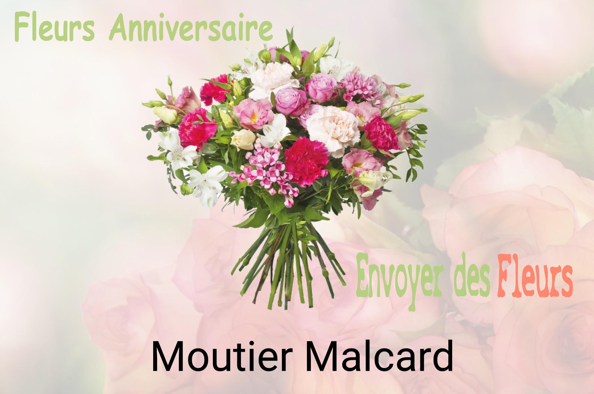Bouquet de fleurs d’anniversaire livré à Moutier-Malcard