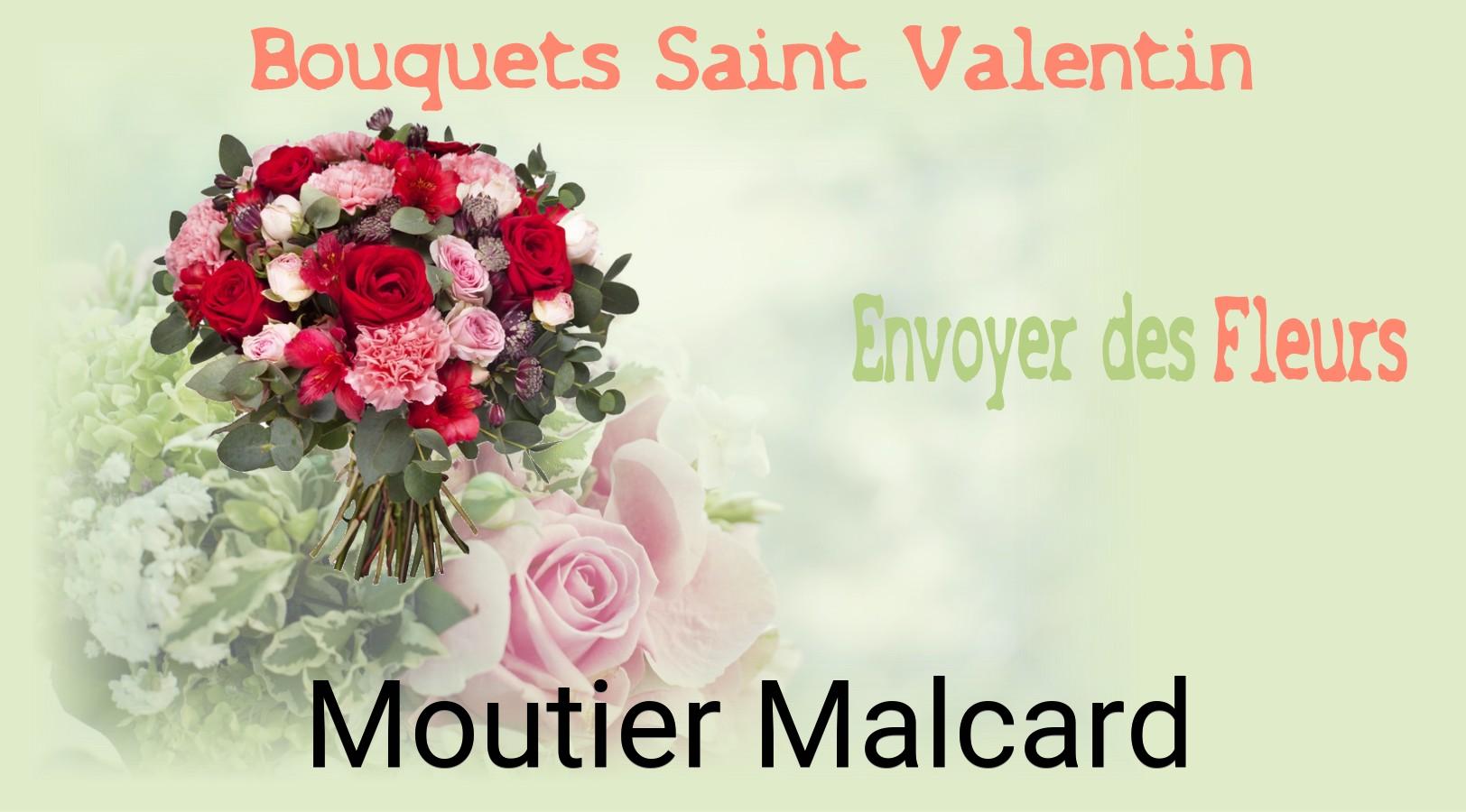 Roses de Saint-Valentin livrées à Moutier-Malcard
